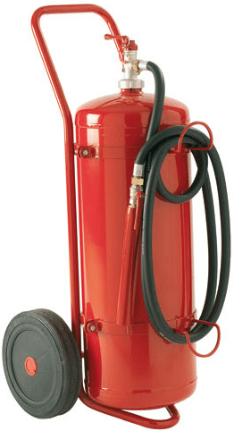 Mobile P100 type with ABC Powder extinguishers