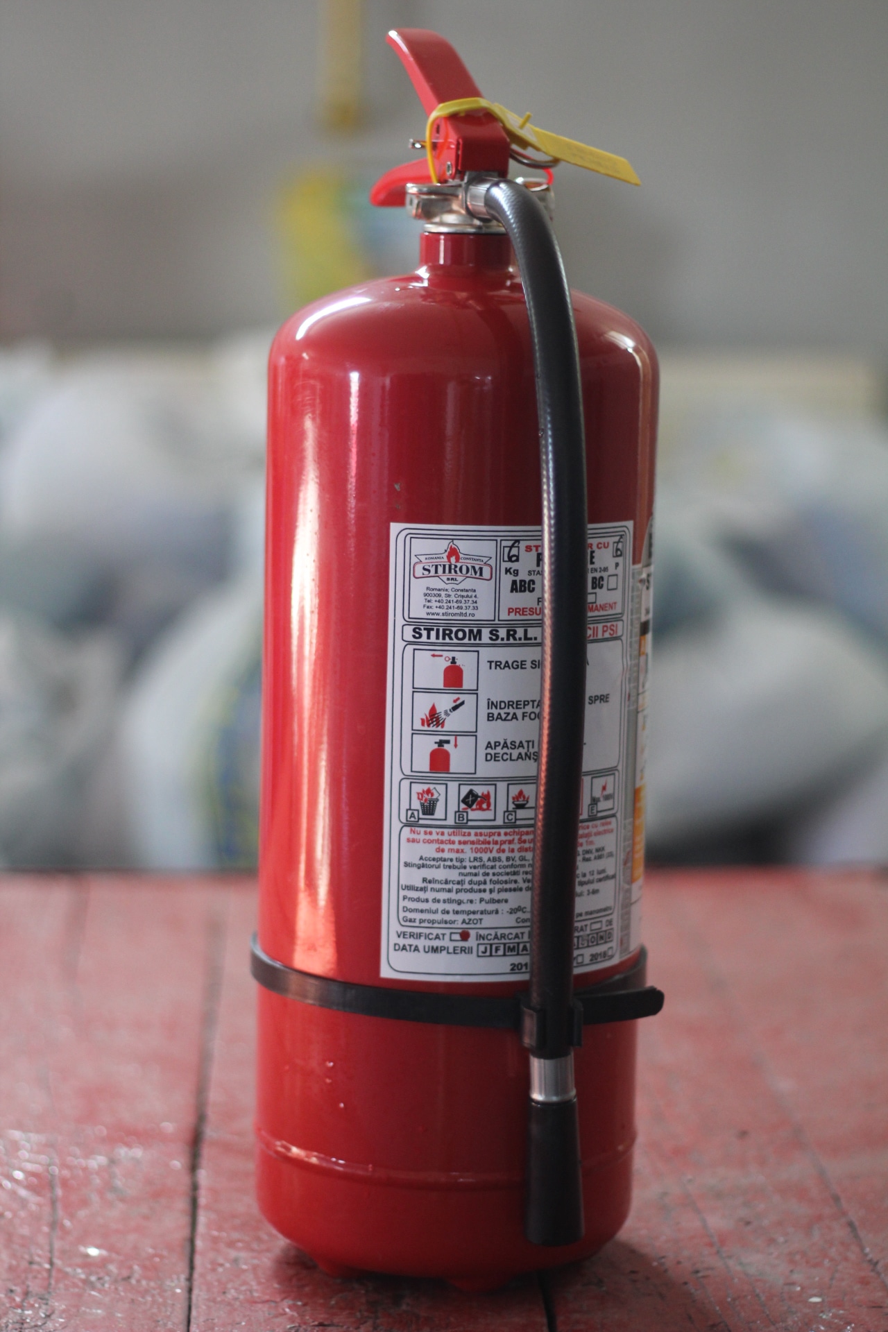 P6 type with ABC powder extinguishers