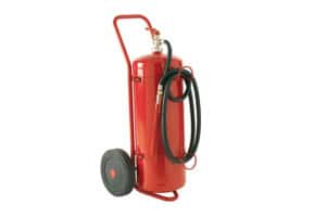 Mobile P50 type with ABC Powder extinguishers